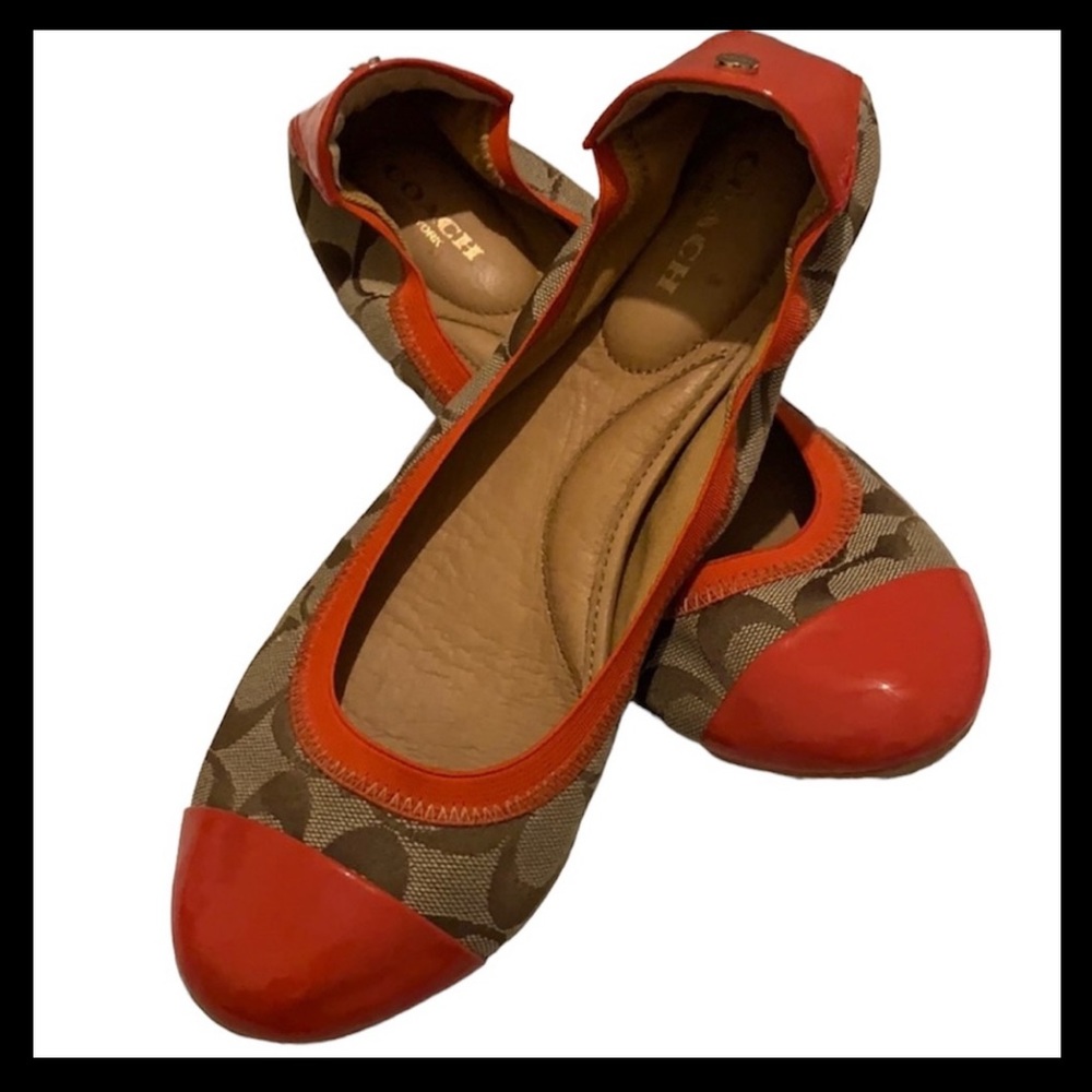 Coach Wanda Signature Flats Shoes 9.5B - Picture 15 of 15